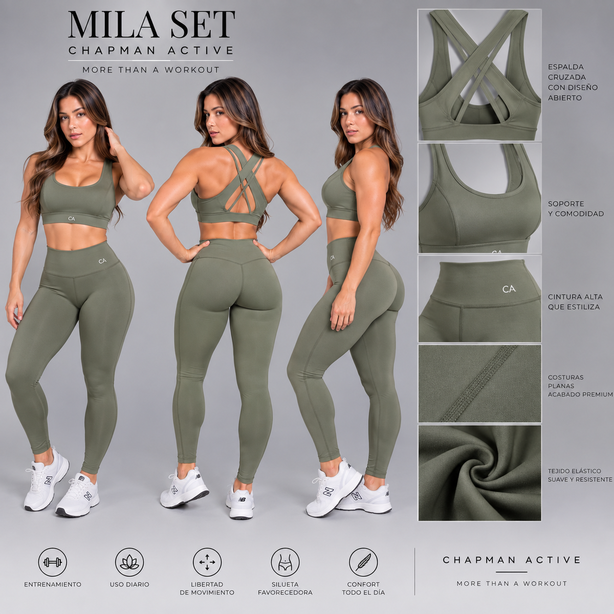 MILA SET — CHAPMAN ACTIVE